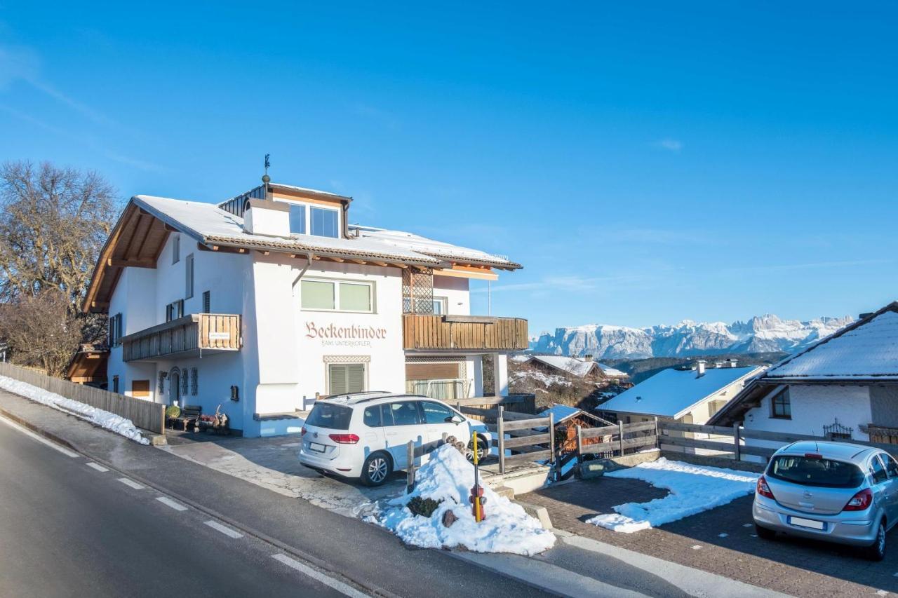 Beckenbinder Apartement Schlern San Genesio Atesino Exteriér fotografie