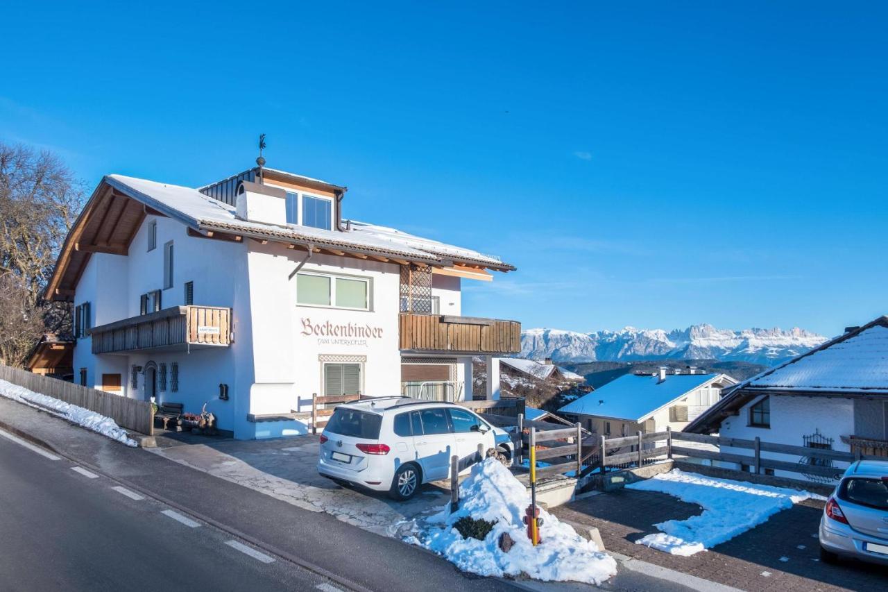 Beckenbinder Apartement Schlern San Genesio Atesino Exteriér fotografie